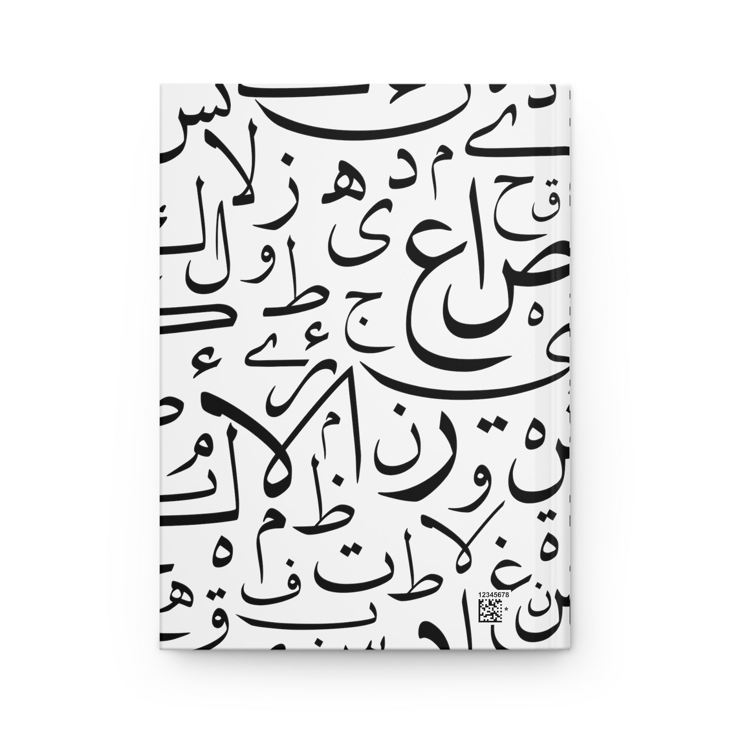 Arabic Letters Hardcover Journal