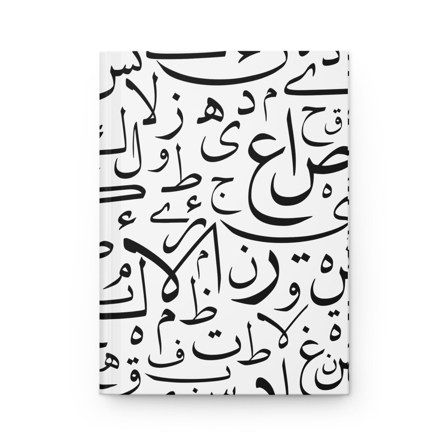 Arabic Letters Hardcover Journal